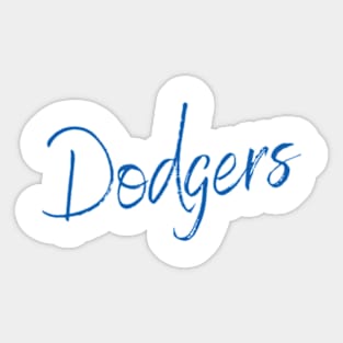 dodgers Sticker